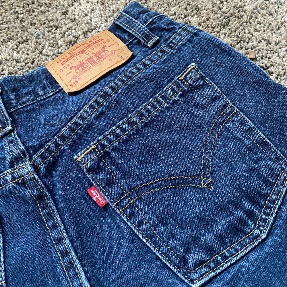 Levi 515 Low Rise Boot Cut Jeans